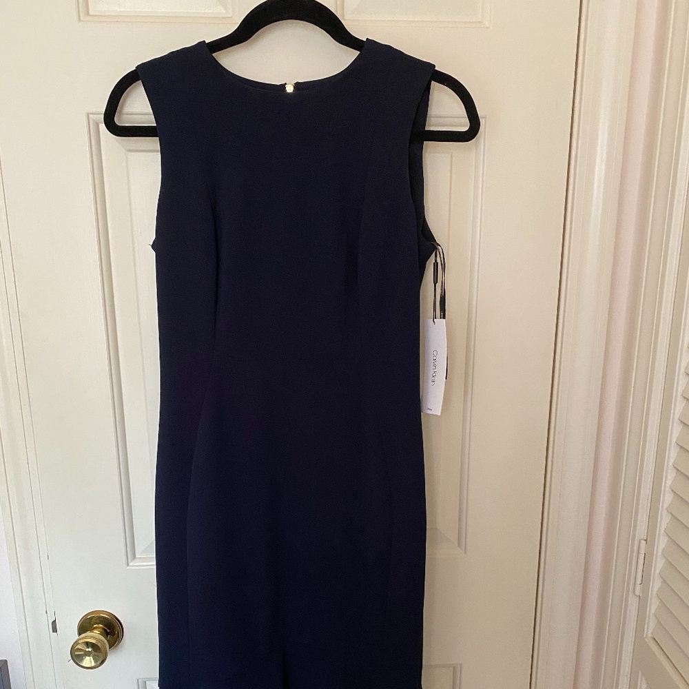Calvin Sleeveless Sheath Dress